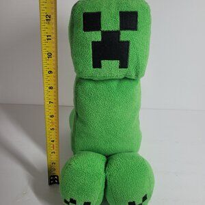 Minecraft Green Creeper Plush 13'' Mojang Jinx 2013 Stuffed Toy Collectible